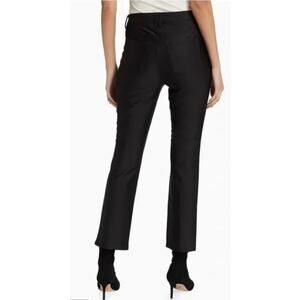 NWOT GOOD AMERICAN Women's Black Scuba Boss Cropped Ankle Trouser Size 6/28